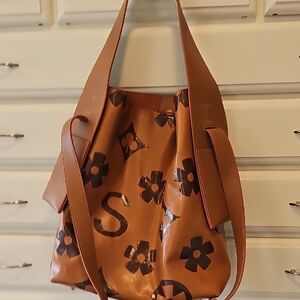 Brown Designer Tote Bag